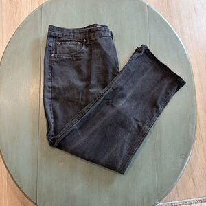 Vintage PJ Mark Straight Black Jeans Mens W48 L34
